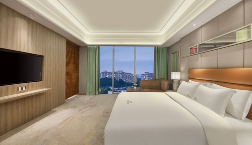 Suite Deluxe, 1 cama de matrimonio grande, balcón, vistas a la montaña