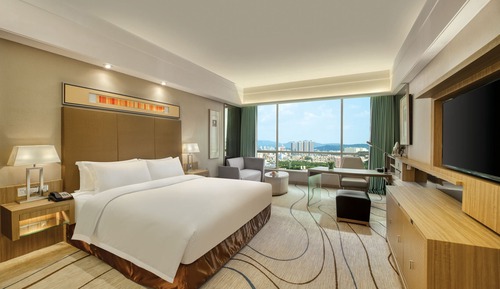Habitación Deluxe, 1 cama de matrimonio grande, vistas al jardín