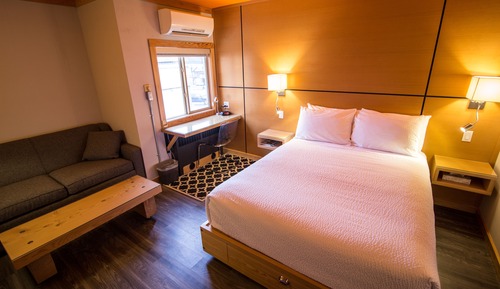 Habitación Deluxe, 1 cama de matrimonio con sofá cama
