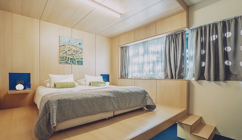 Habitación estándar doble, vistas parciales al mar