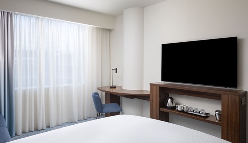 Habitación, 1 cama de matrimonio con sofá cama