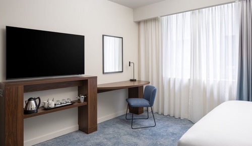 Habitación, 1 cama de matrimonio, accesible para personas con discapacidad
