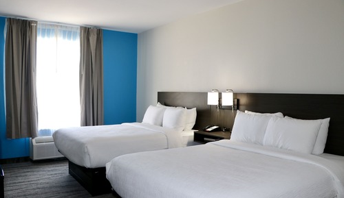 Habitación estándar, 2 camas de matrimonio, no fumadores