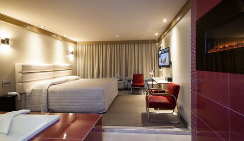 Suite ejecutiva, 1 cama de matrimonio, bañera de hidromasaje