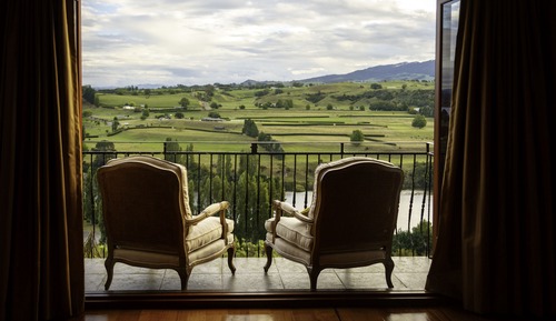 Habitación de lujo doble, 1 cama de matrimonio grande, vistas al lago