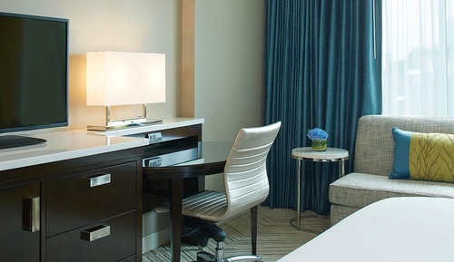 Habitación Deluxe, 1 cama de matrimonio grande con sofá cama
