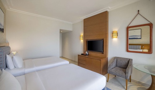 Habitación estándar, 2 camas individuales, vistas al mar