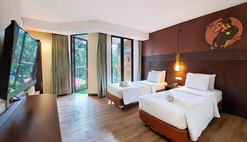 Habitación Deluxe con 2 camas individuales
