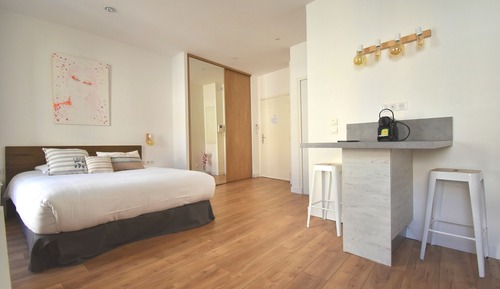 Suite estudio ejecutiva, 1 cama de matrimonio