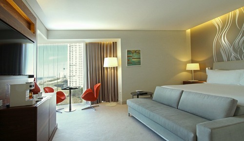 Suite presidencial, vistas al mar