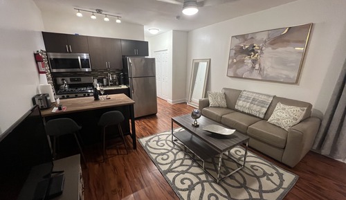 Apartamento estándar, 1 cama de matrimonio con sofá cama, no fumadores (Suite Two)