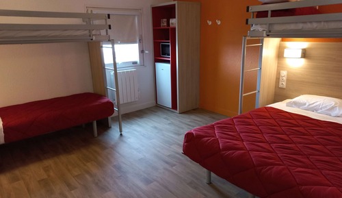 Habitación estándar, varias camas