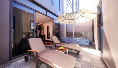 Suite, 1 cama doble, terraza