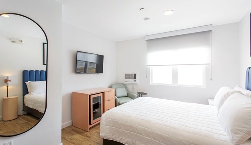 Habitación cuádruple estándar, 2 camas de matrimonio