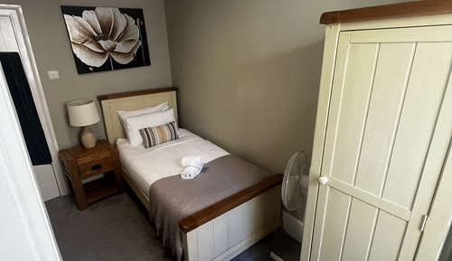 Habitación individual Deluxe, 1 cama individual, no fumadores, baño privado