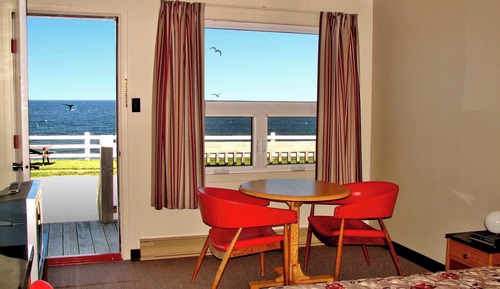 Habitación económica doble, vistas al mar