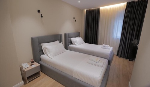 Habitación con 2 camas individuales