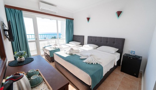 Habitación estándar, balcón, vistas al mar