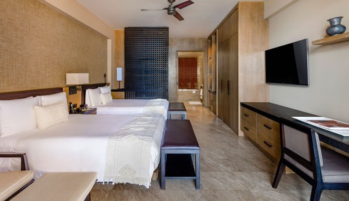 Habitación Deluxe, 2 camas dobles, vistas al mar
