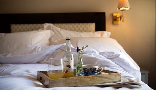 Habitación superior, 1 cama de matrimonio grande con sofá cama
