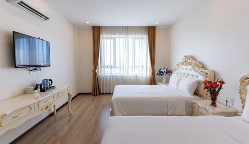 Habitación cuádruple superior, no fumadores, vistas a la ciudad