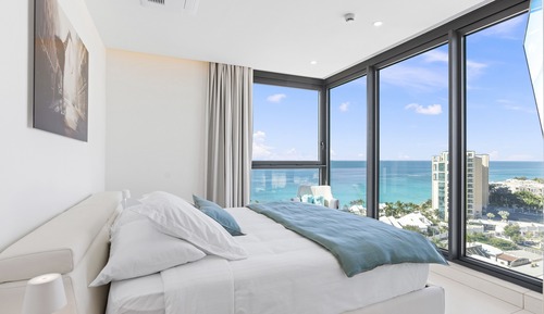 Apartamento Deluxe, 2 habitaciones, balcón, vistas a la playa