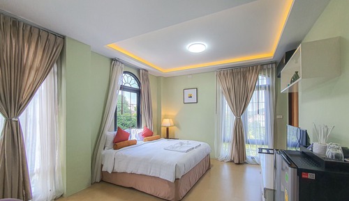 Habitación Deluxe doble, 1 cama de matrimonio grande