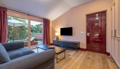 Habitación de luna de miel doble, acceso a la piscina