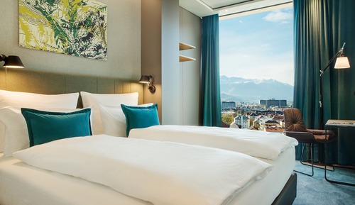 Habitación estándar, 1 cama de matrimonio grande, con vistas