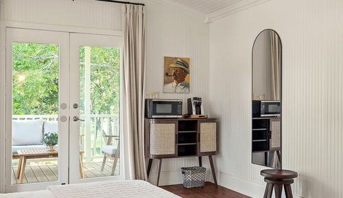 Cabaña Premier, 1 cama de matrimonio grande