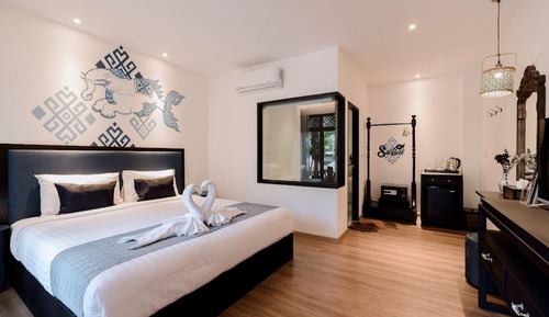 Habitación estándar doble, vistas a la piscina