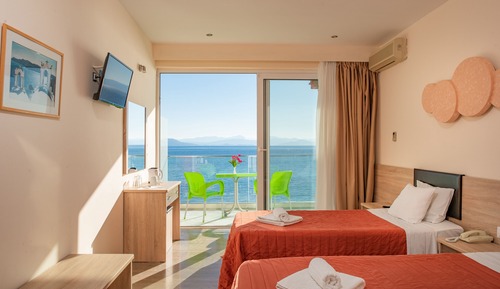 Habitación triple estándar, vistas al mar