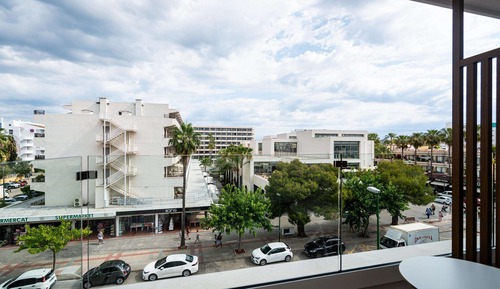 Habitación doble, balcón