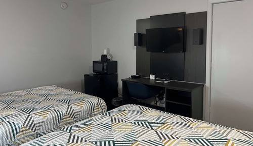 Habitación Deluxe, 2 camas de matrimonio, no fumadores, frigorífico y microondas