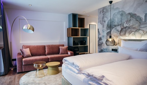 Suite de lujo, sauna