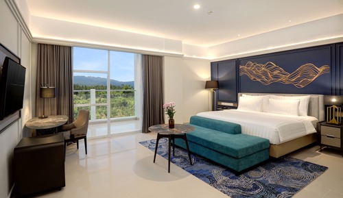 Habitación junior doble, 1 cama de matrimonio grande