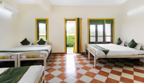Habitación familiar, varias camas