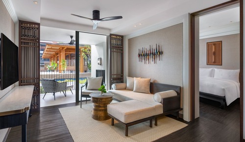 Suite, 2 habitaciones, acceso a la piscina