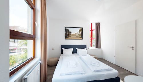 Habitación con 1 cama doble o 2 individuales