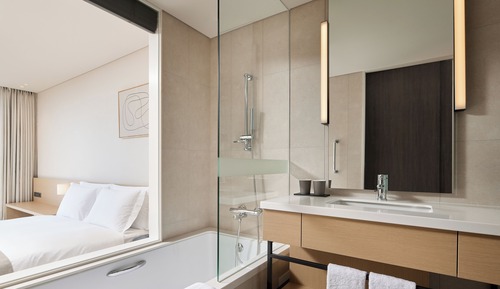 Habitación estándar doble, vistas a la ciudad (Ondol)