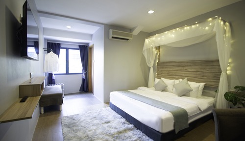 Habitación Deluxe, 1 cama de matrimonio grande, bañera