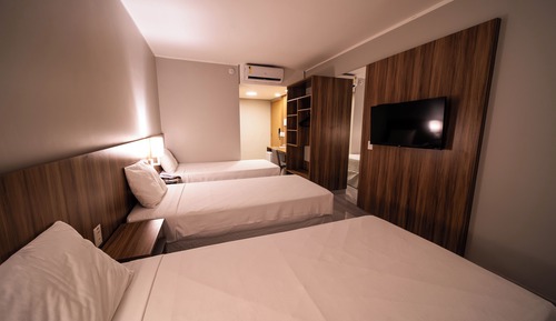 Habitación triple económica, 3 camas individuales