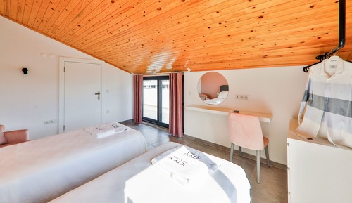 Apartamento superior, 1 habitación, terraza, vistas al mar