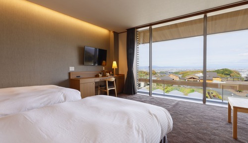 Habitación Deluxe con 2 camas individuales, no fumadores, vistas a la montaña