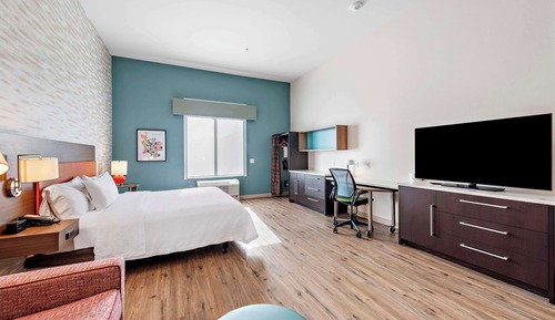 Suite estudio, 1 cama de matrimonio grande, accesible para personas con discapacidad, bañera