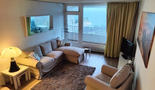 Apartamento Deluxe, 1 habitación, baño privado, vistas al mar (Herrlicher Meerblick)