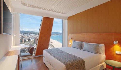 Habitación estándar doble, vistas al mar