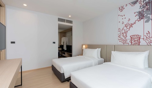 Suite, varias camas, no fumadores (Living Room)
