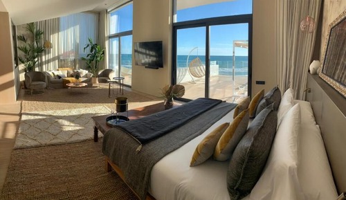 Habitación Deluxe doble, terraza, vistas al mar