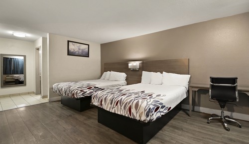 Habitación estándar, 2 camas de matrimonio, fumadores